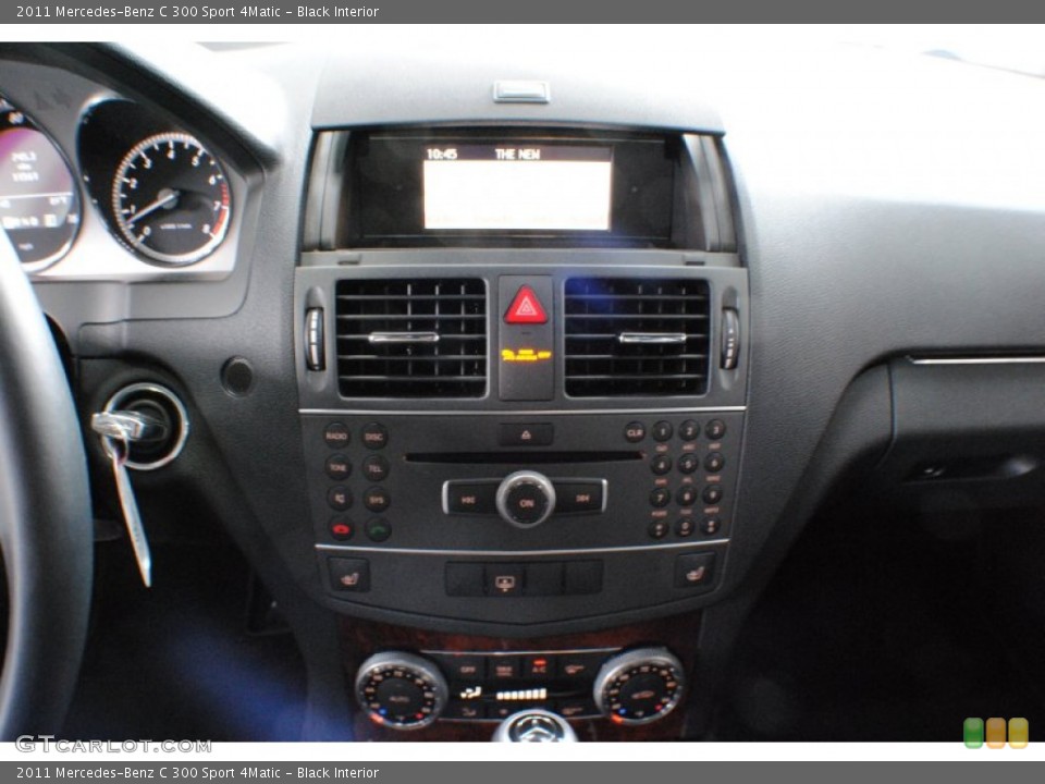 Black Interior Dashboard for the 2011 Mercedes-Benz C 300 Sport 4Matic #69217347