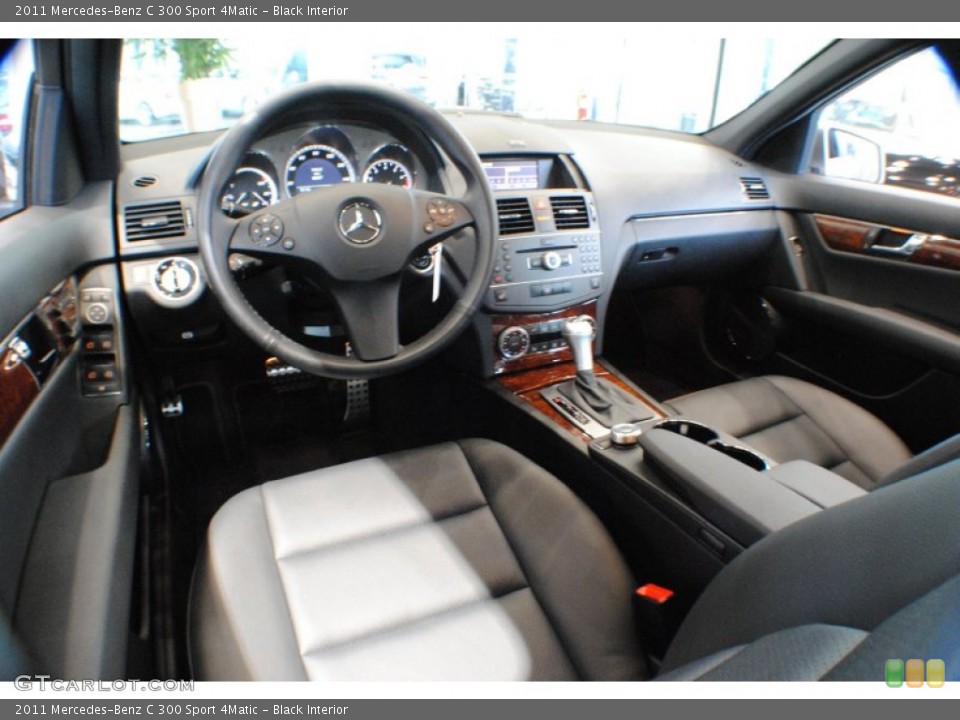 Black Interior Photo for the 2011 Mercedes-Benz C 300 Sport 4Matic #69217521