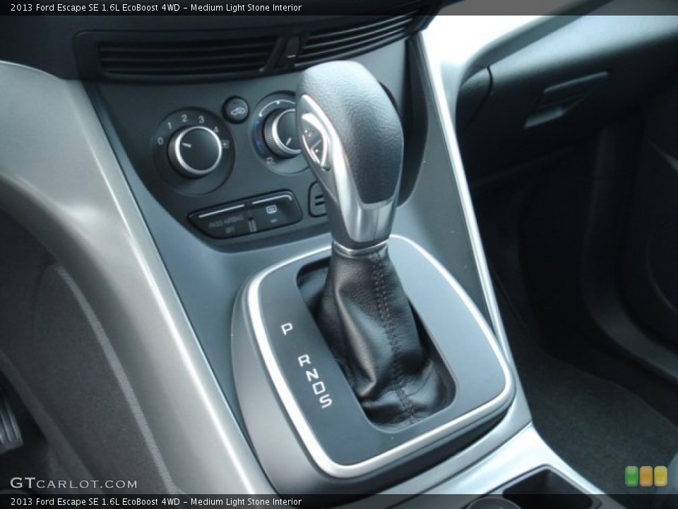 Medium Light Stone Interior Transmission for the 2013 Ford Escape SE 1.6L EcoBoost 4WD #69218139