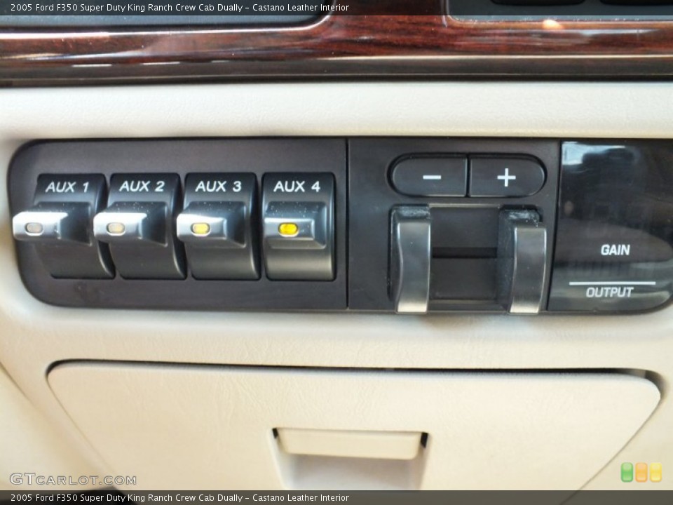 Castano Leather Interior Controls for the 2005 Ford F350 Super Duty King Ranch Crew Cab Dually #69218295