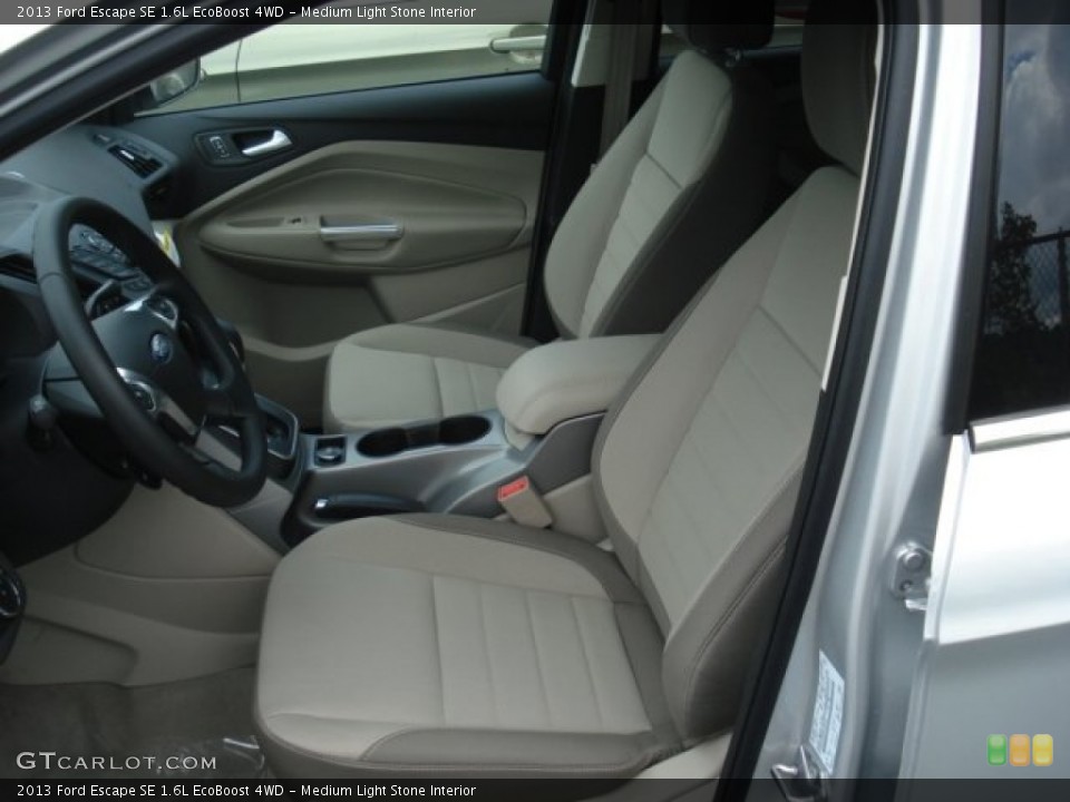 Medium Light Stone Interior Photo for the 2013 Ford Escape SE 1.6L EcoBoost 4WD #69218375