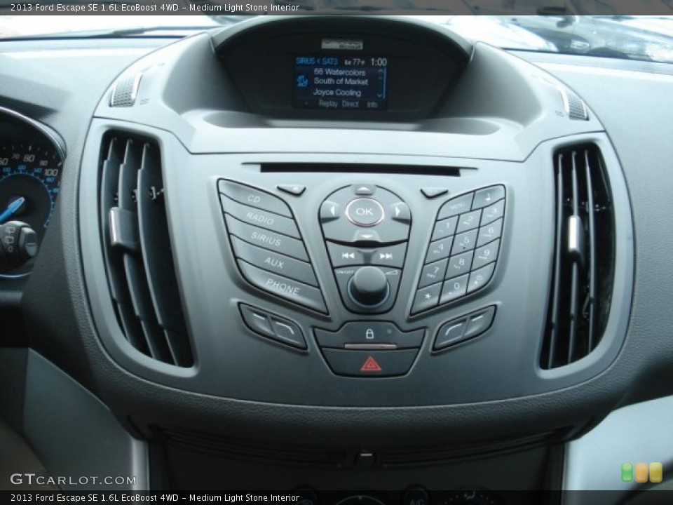 Medium Light Stone Interior Controls for the 2013 Ford Escape SE 1.6L EcoBoost 4WD #69218391