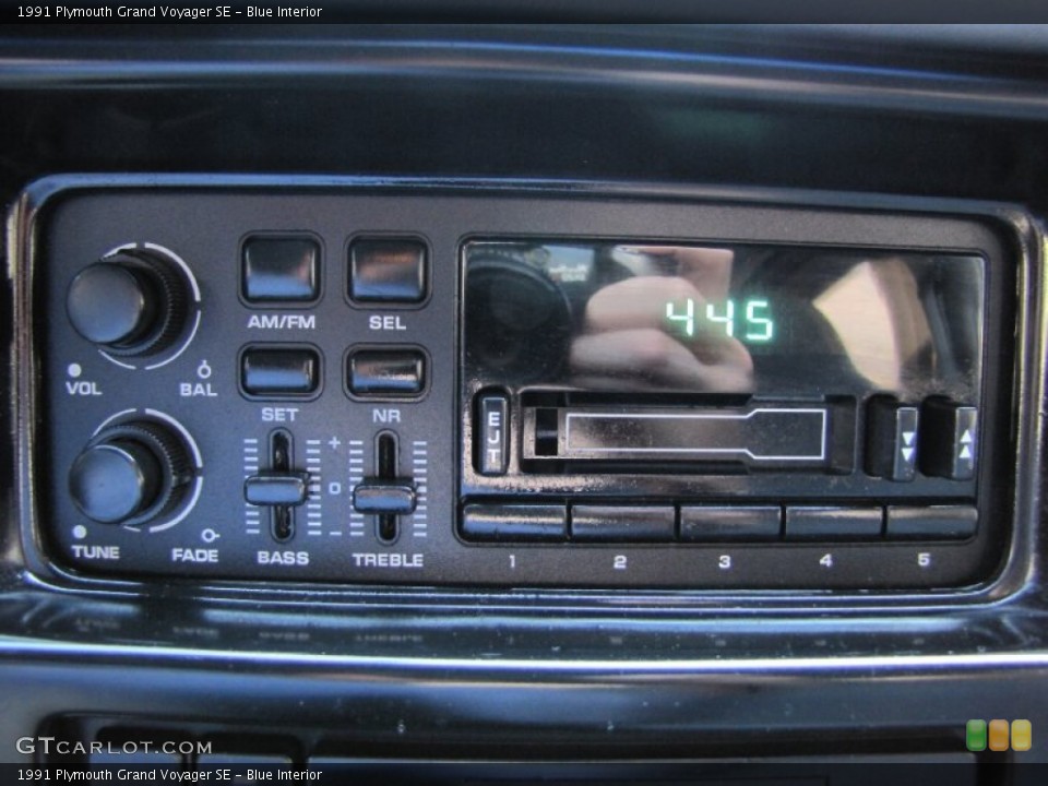 Blue Interior Audio System for the 1991 Plymouth Grand Voyager SE #69218499