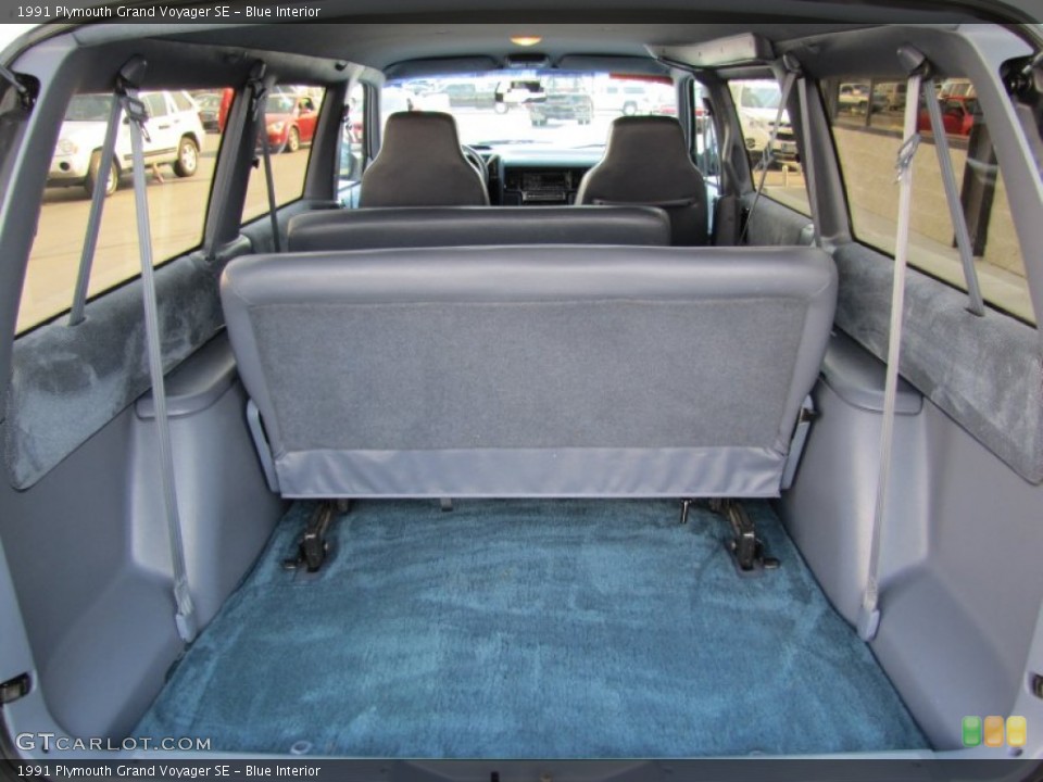 Blue Interior Trunk for the 1991 Plymouth Grand Voyager SE #69218571