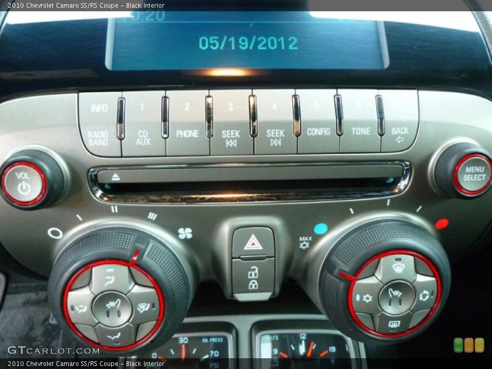 Black Interior Audio System for the 2010 Chevrolet Camaro SS/RS Coupe #69219267