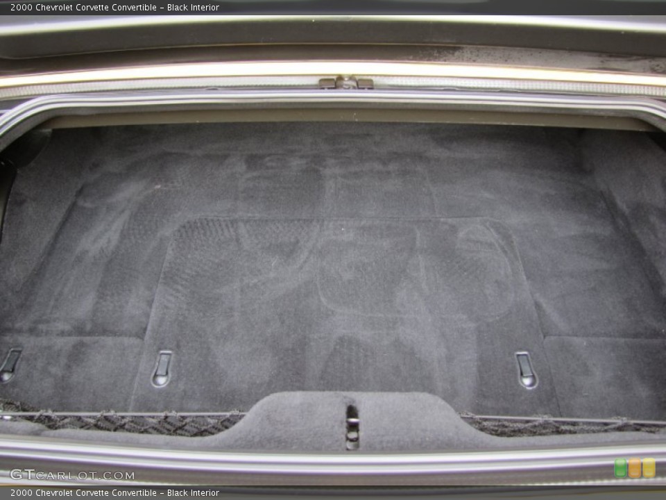 Black Interior Trunk for the 2000 Chevrolet Corvette Convertible #69219459