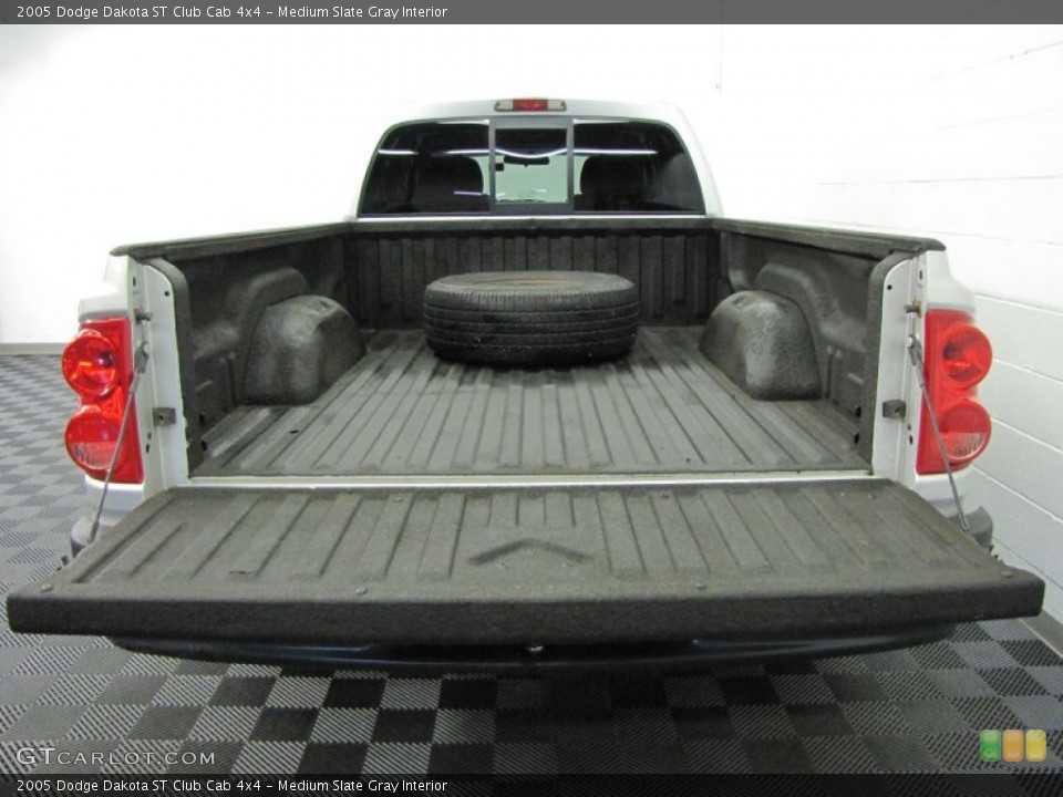 Medium Slate Gray Interior Trunk for the 2005 Dodge Dakota ST Club Cab 4x4 #69223290