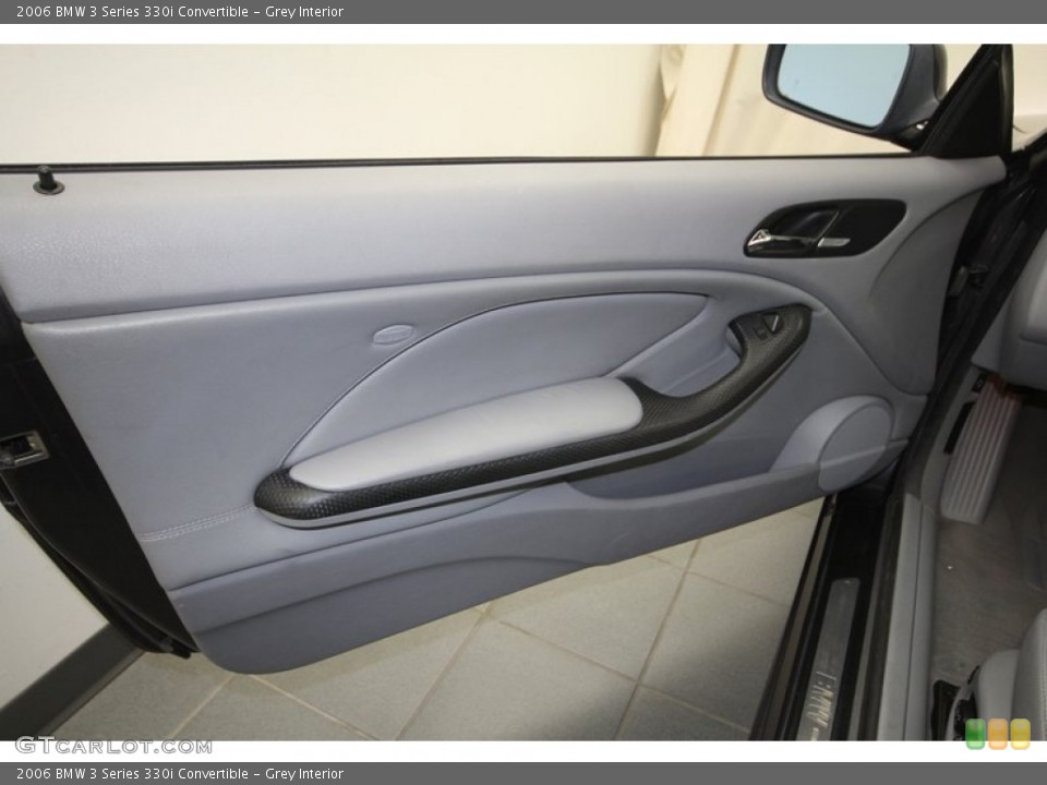 Grey Interior Door Panel for the 2006 BMW 3 Series 330i Convertible #69228702