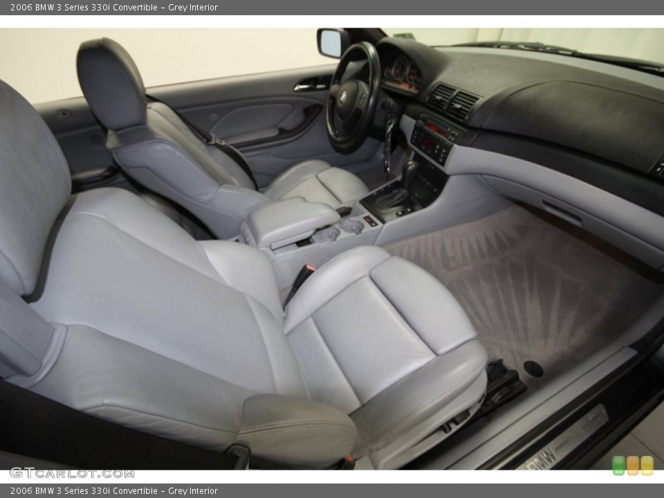 Grey Interior Photo for the 2006 BMW 3 Series 330i Convertible #69228825