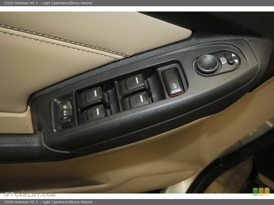 Light Cashmere/Ebony Interior Controls for the 2009 Hummer H3 X #69229743