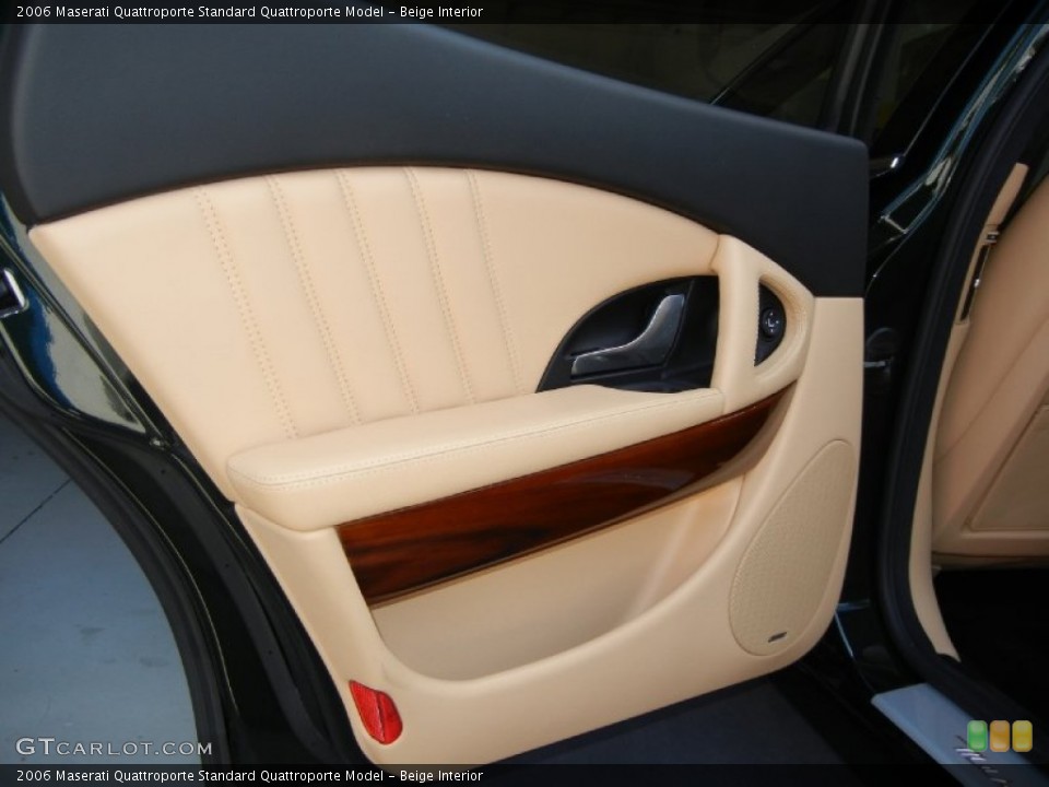 Beige Interior Door Panel for the 2006 Maserati Quattroporte  #69230379