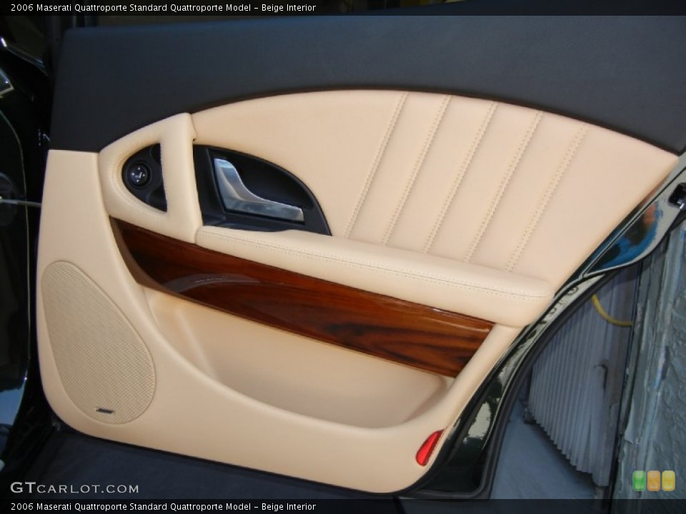 Beige Interior Door Panel for the 2006 Maserati Quattroporte  #69230386