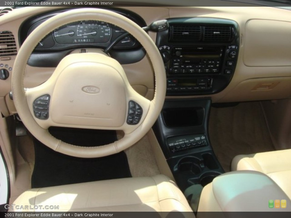Dark Graphite Interior Dashboard for the 2001 Ford Explorer Eddie Bauer 4x4 #69230625