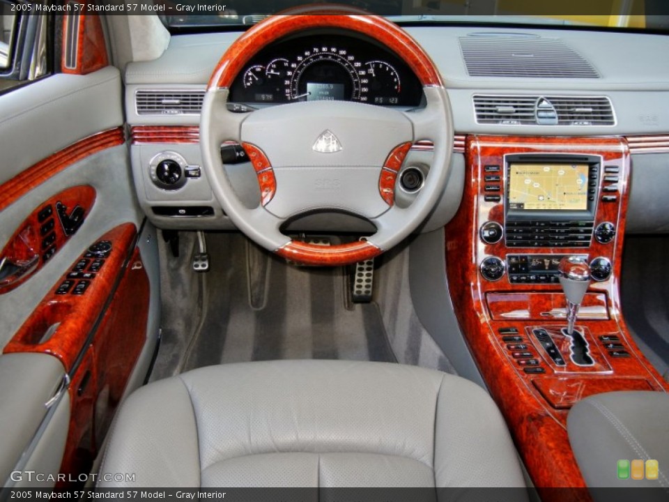 Gray Interior Dashboard for the 2005 Maybach 57  #69230751