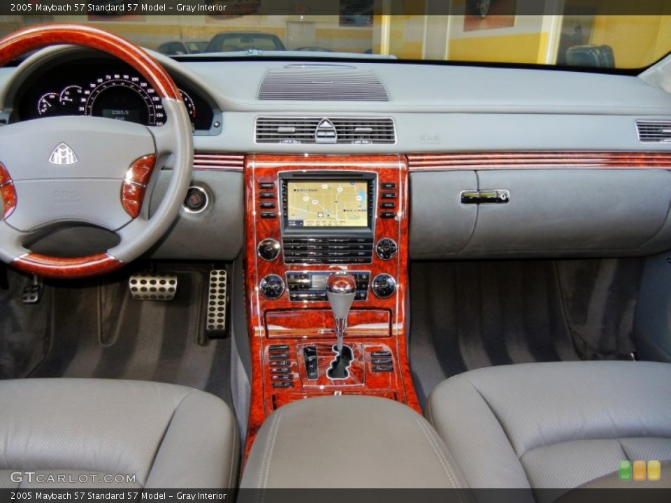 Gray Interior Dashboard for the 2005 Maybach 57  #69230760