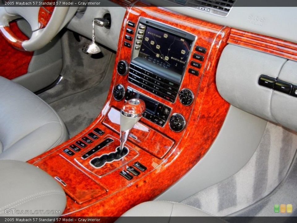 Gray Interior Controls for the 2005 Maybach 57  #69230835