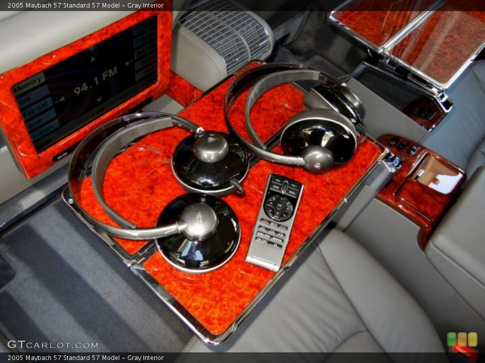 Gray Interior Audio System for the 2005 Maybach 57  #69230997