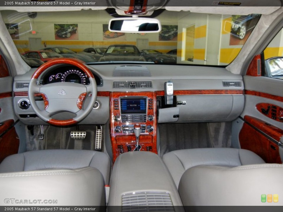 Gray Interior Dashboard for the 2005 Maybach 57  #69231048