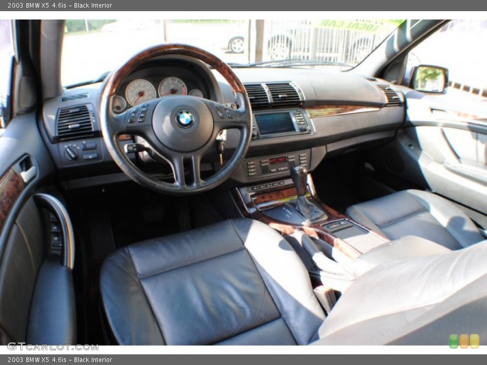 Black Interior Prime Interior for the 2003 BMW X5 4.6is #69233466