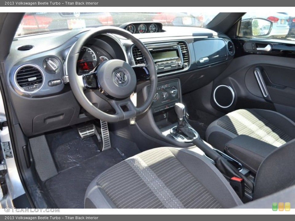 Titan Black Interior Prime Interior for the 2013 Volkswagen Beetle Turbo #69233579