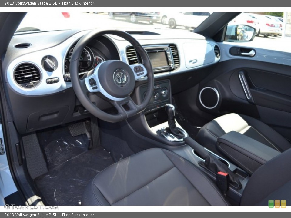 Titan Black Interior Prime Interior for the 2013 Volkswagen Beetle 2.5L #69233889