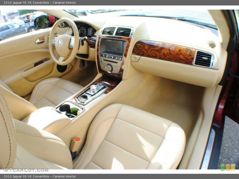 Caramel Interior Dashboard for the 2010 Jaguar XK XK Convertible #69234324