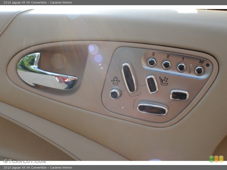 Caramel Interior Controls for the 2010 Jaguar XK XK Convertible #69234345