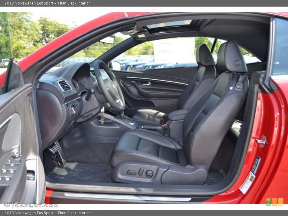 Titan Black Interior Photo for the 2013 Volkswagen Eos Sport #69234852