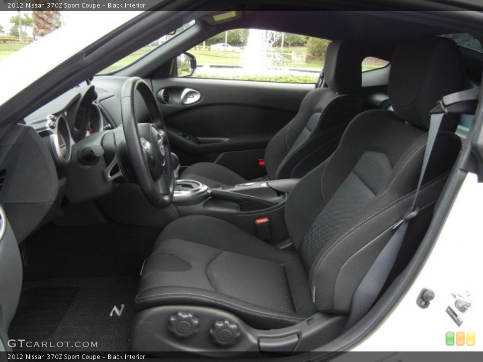 Black Interior Photo for the 2012 Nissan 370Z Sport Coupe #69236931