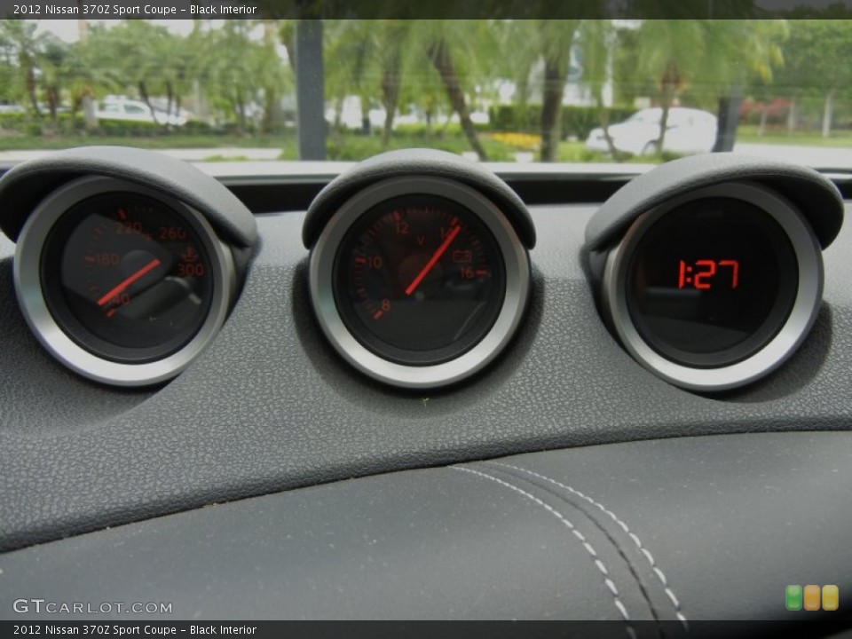 Black Interior Gauges for the 2012 Nissan 370Z Sport Coupe #69237015