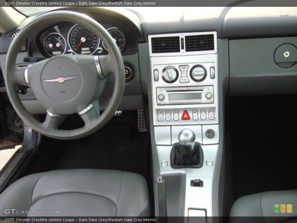 Dark Slate Grey/Medium Slate Grey Interior Dashboard for the 2005 Chrysler Crossfire Limited Coupe #69237798