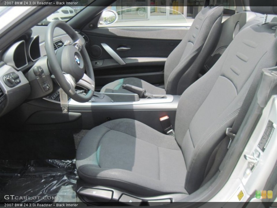 Black Interior Photo for the 2007 BMW Z4 3.0i Roadster #69239082
