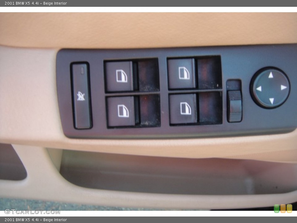 Beige Interior Controls for the 2001 BMW X5 4.4i #69241131