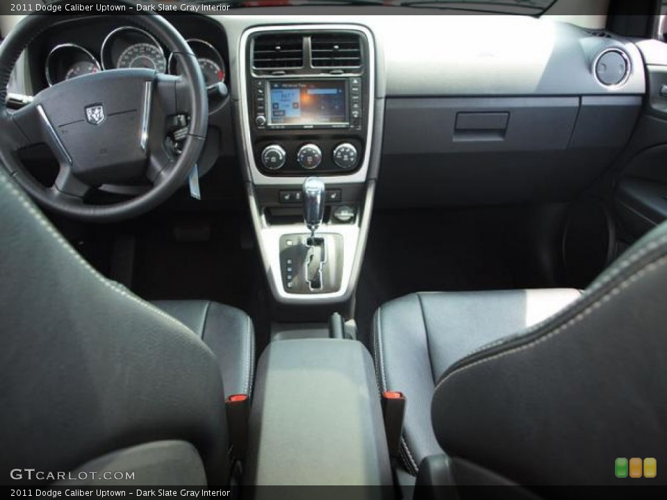 Dark Slate Gray Interior Dashboard for the 2011 Dodge Caliber Uptown #69241857