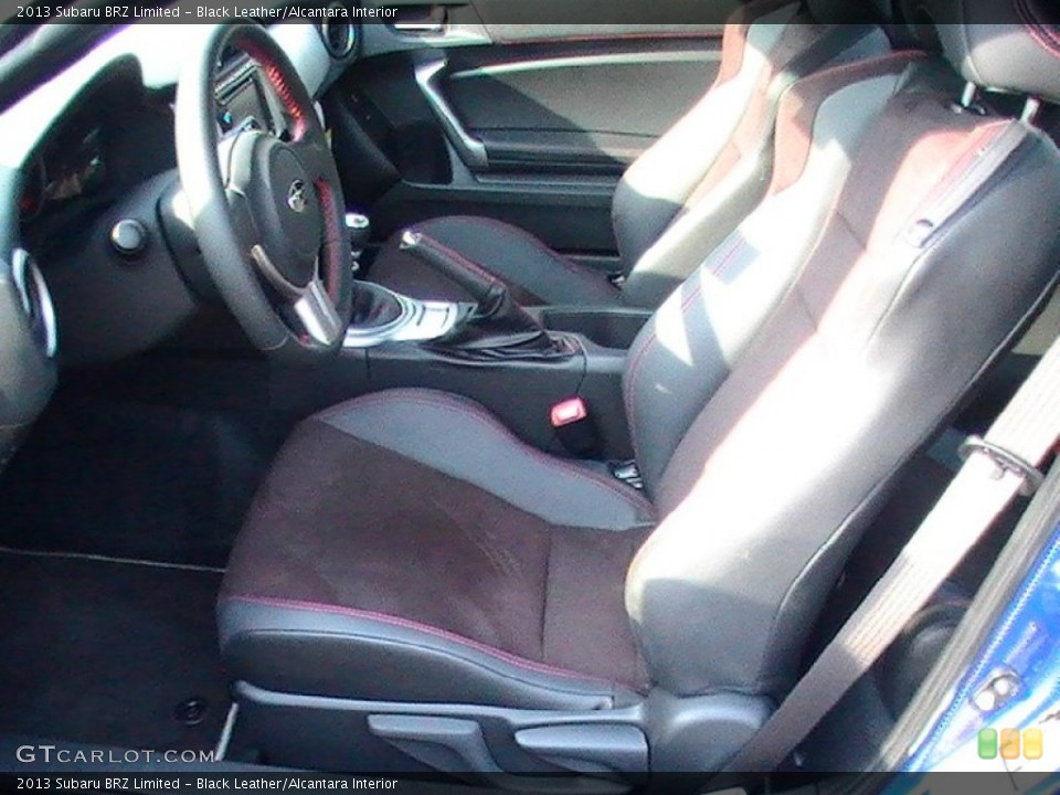 Black Leather/Alcantara Interior Photo for the 2013 Subaru BRZ Limited #69244425