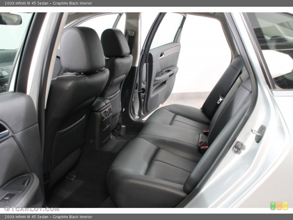 Graphite Black Interior Photo for the 2009 Infiniti M 45 Sedan #69245202