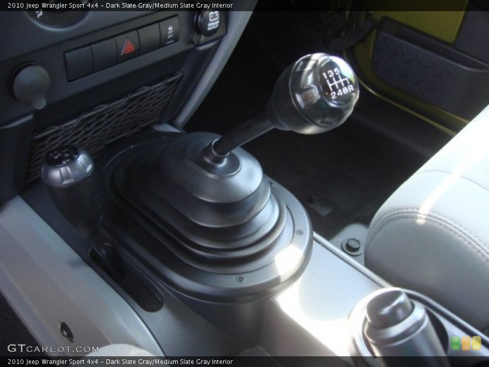 Dark Slate Gray/Medium Slate Gray Interior Transmission for the 2010 Jeep Wrangler Sport 4x4 #69246637