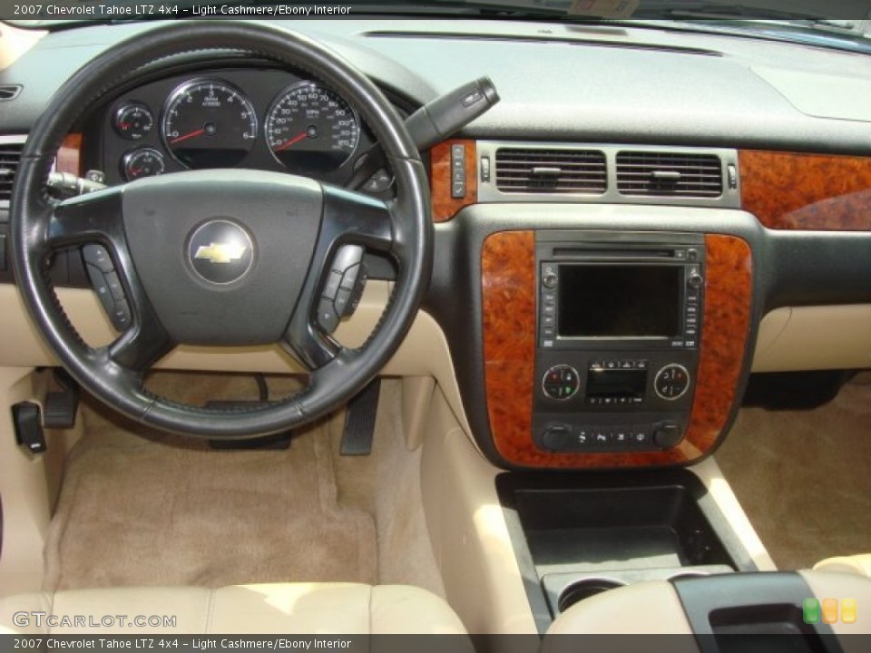 Light Cashmere/Ebony Interior Dashboard for the 2007 Chevrolet Tahoe LTZ 4x4 #69246825