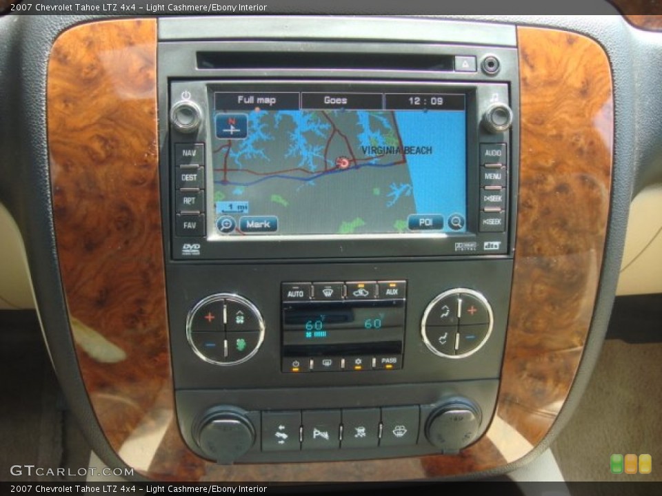 Light Cashmere/Ebony Interior Controls for the 2007 Chevrolet Tahoe LTZ 4x4 #69246867