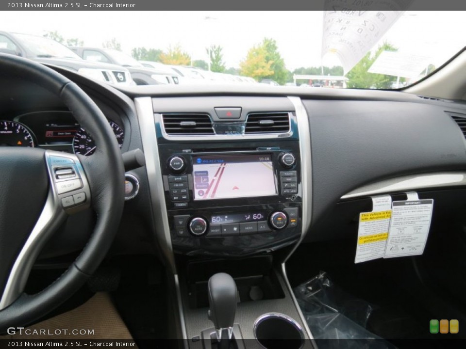 Charcoal Interior Dashboard for the 2013 Nissan Altima 2.5 SL #69247602