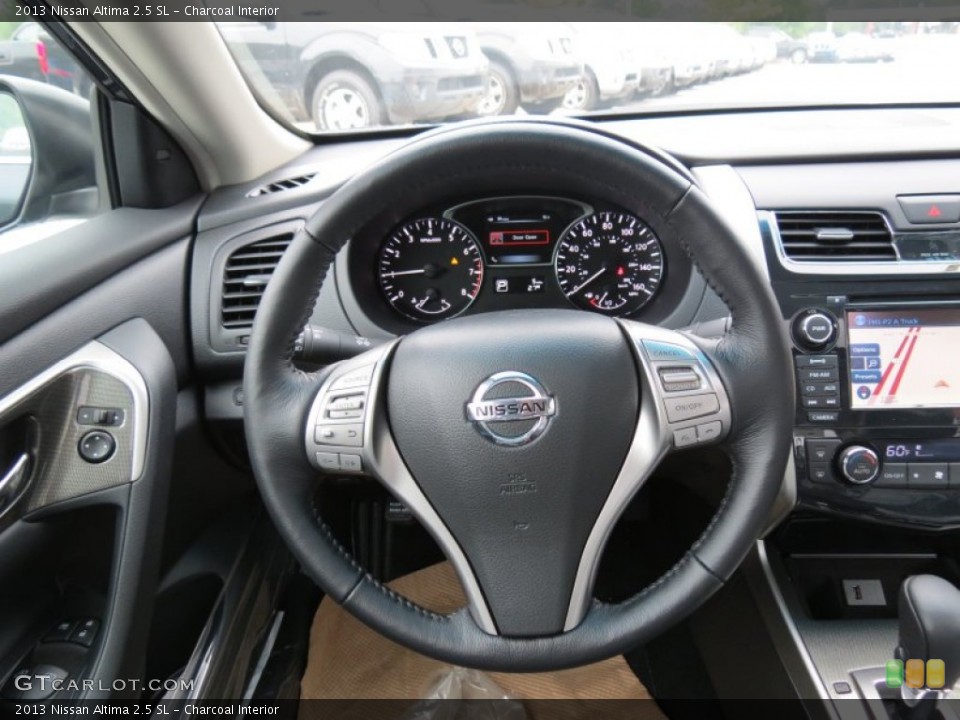 Charcoal Interior Steering Wheel for the 2013 Nissan Altima 2.5 SL #69247608