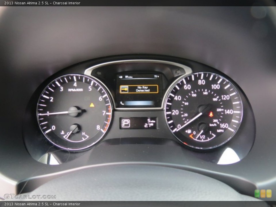 Charcoal Interior Gauges for the 2013 Nissan Altima 2.5 SL #69247617