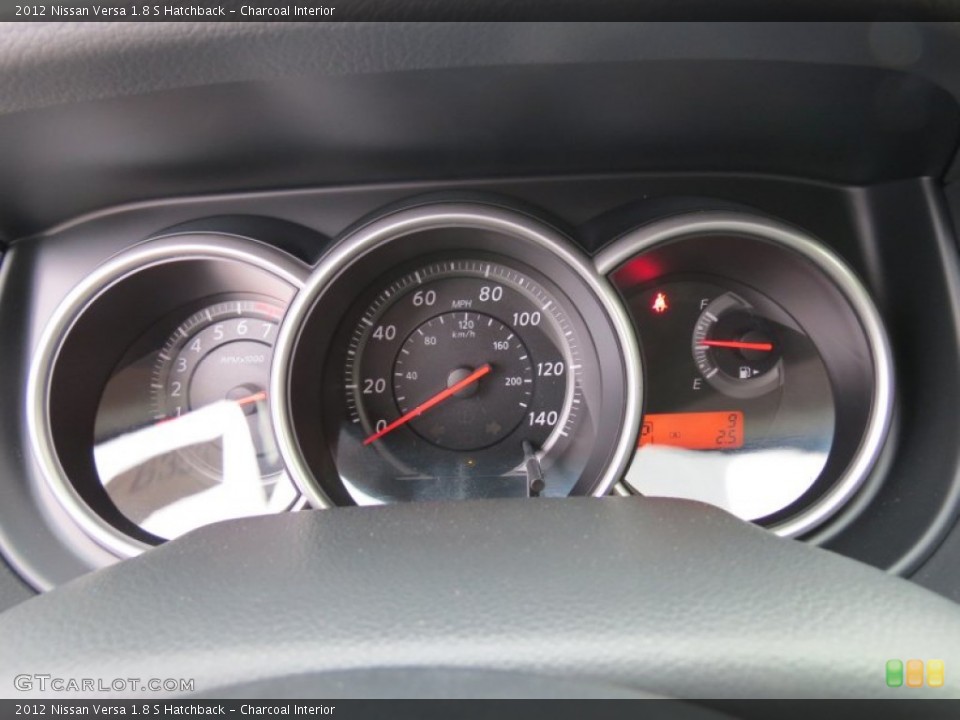 Charcoal Interior Gauges for the 2012 Nissan Versa 1.8 S Hatchback #69247974