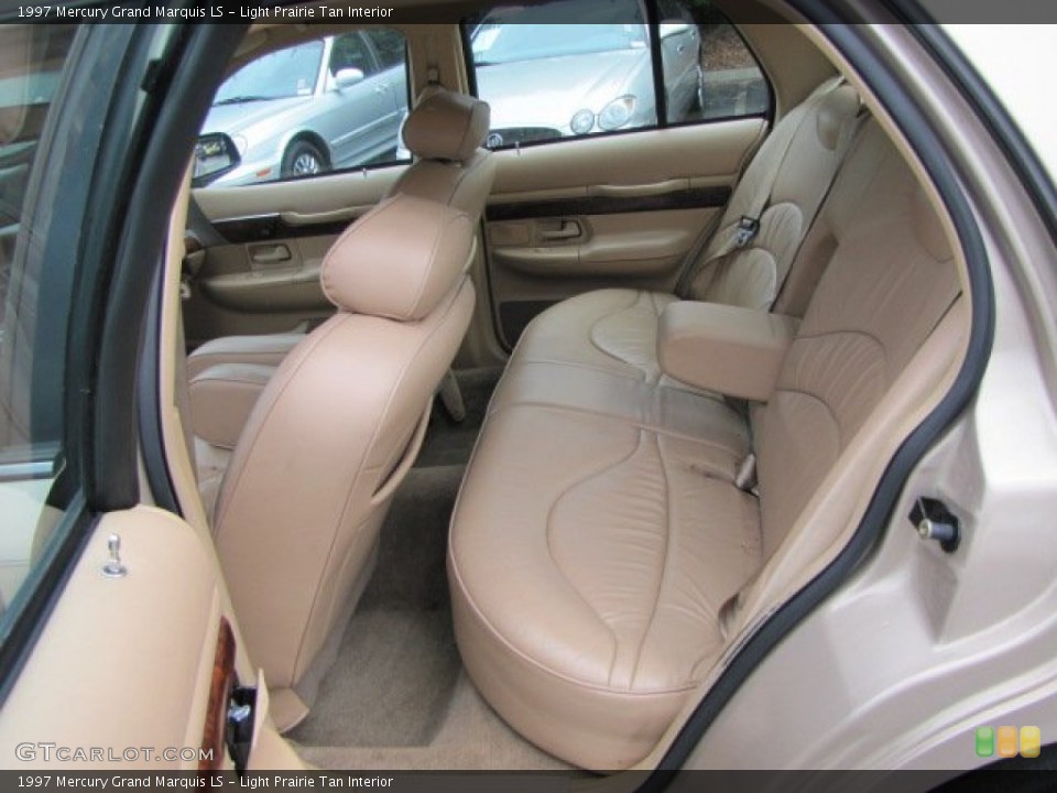 Light Prairie Tan Interior Rear Seat for the 1997 Mercury Grand Marquis LS #69248415