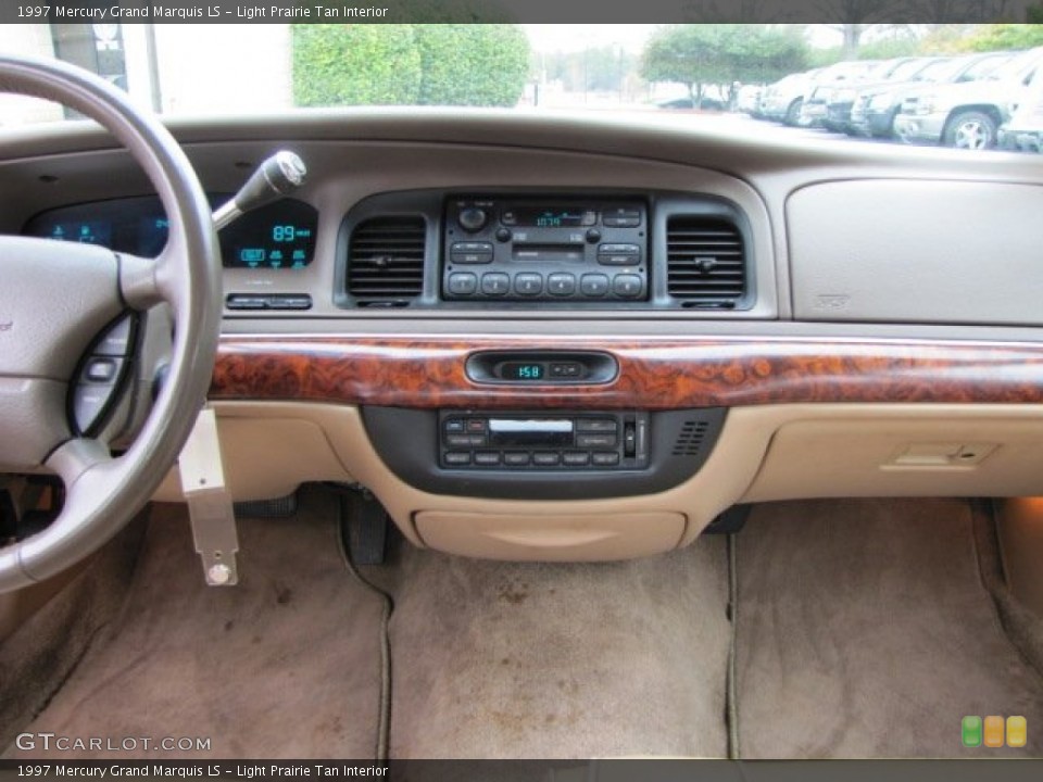Light Prairie Tan Interior Controls for the 1997 Mercury Grand Marquis LS #69248445