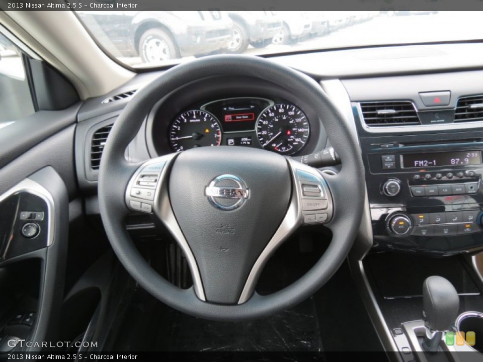 Charcoal Interior Steering Wheel for the 2013 Nissan Altima 2.5 S #69249228