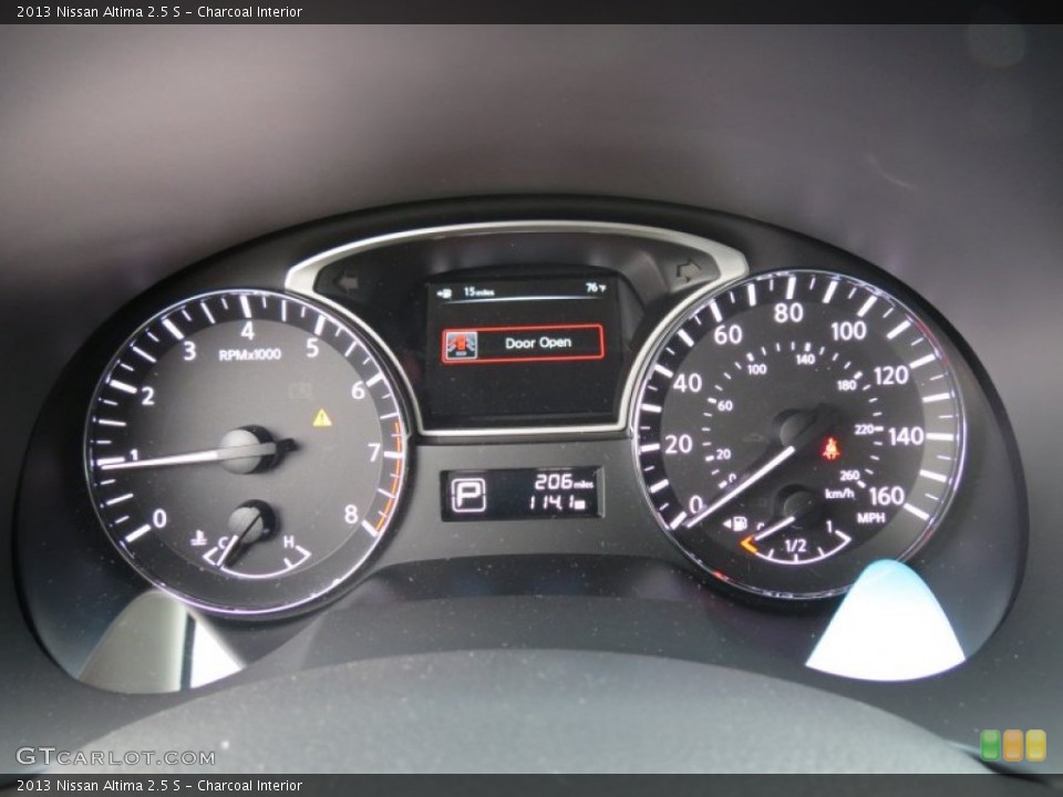 Charcoal Interior Gauges for the 2013 Nissan Altima 2.5 S #69249235