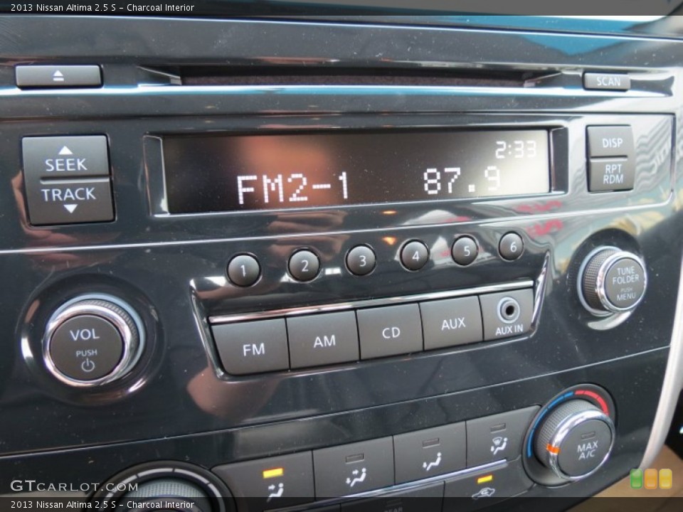 Charcoal Interior Audio System for the 2013 Nissan Altima 2.5 S #69249246