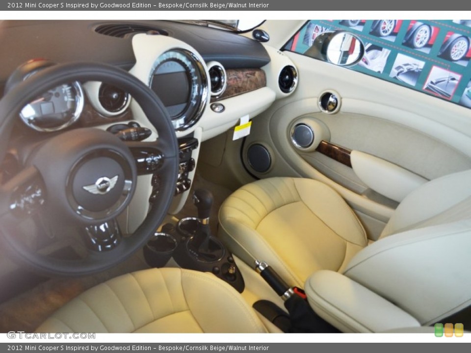 Bespoke/Cornsilk Beige/Walnut Interior Photo for the 2012 Mini Cooper S Inspired by Goodwood Edition #69252237