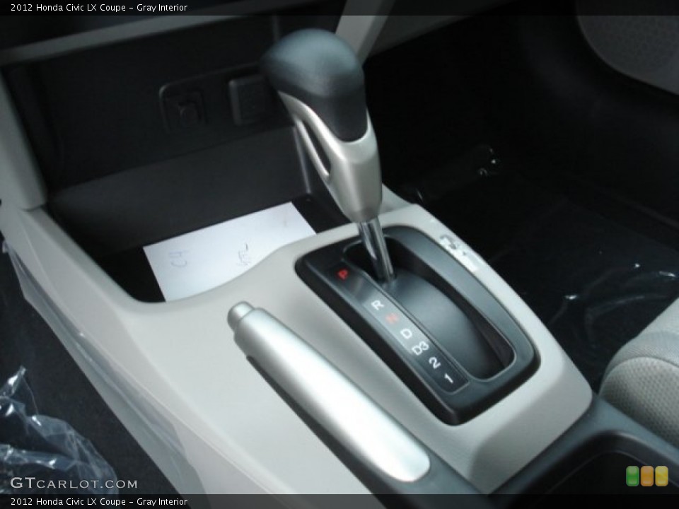 Gray Interior Transmission for the 2012 Honda Civic LX Coupe #69252957